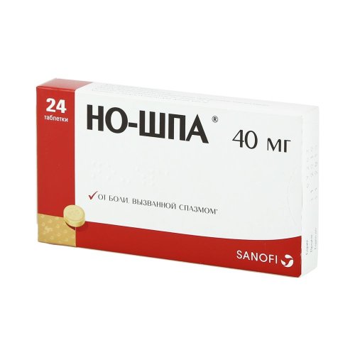 Но-шпа таб. 40мг №24