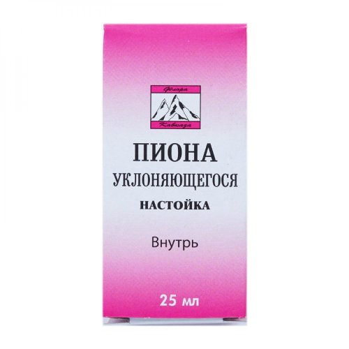 Пиона уклоняющегося настойка 25мл