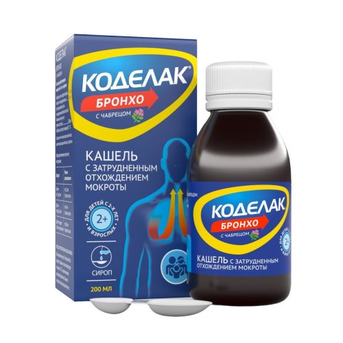 Коделак Бронхо чабрец сироп 200мл