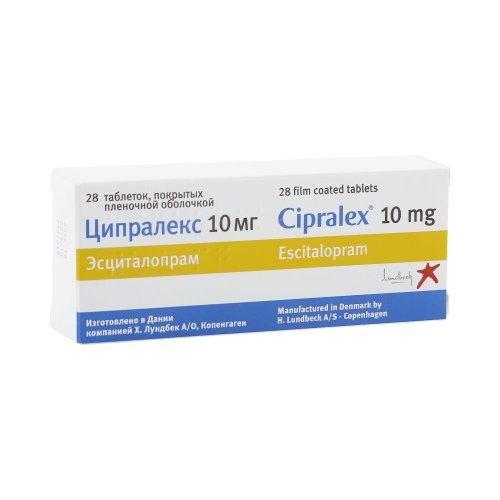 Ципралекс таб.п/о 10мг №28
