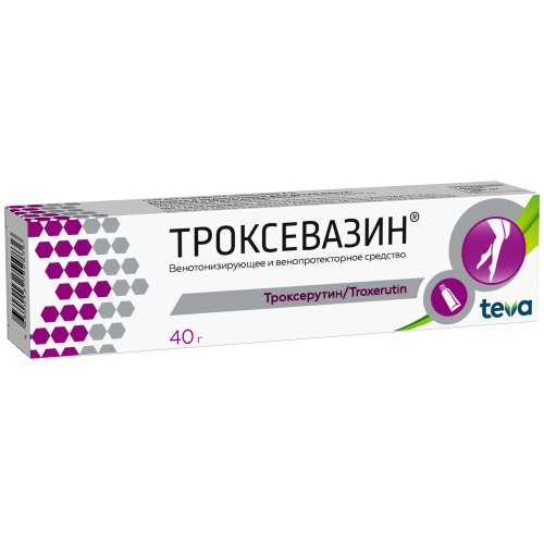 Троксевазин гель 40г