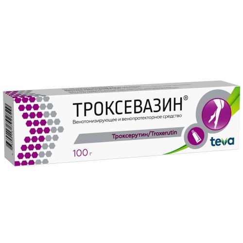 Троксевазин гель 2% 100г