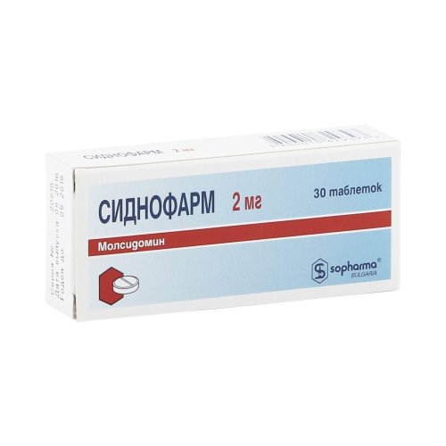 Сиднофарм таб. 2мг №30