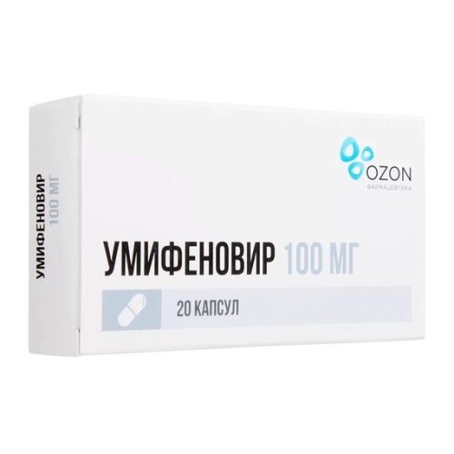 Умифеновир капс. 100мг №20