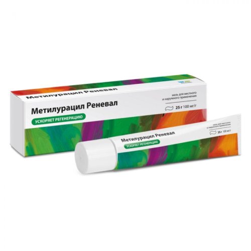 Метилурацил Реневал мазь для наруж.применения 10% 25г 