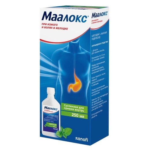 Маалокс сусп. 250мл