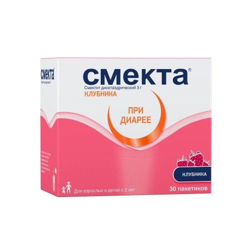 Смекта клубника пор.д/приг.сусп. 3г №30