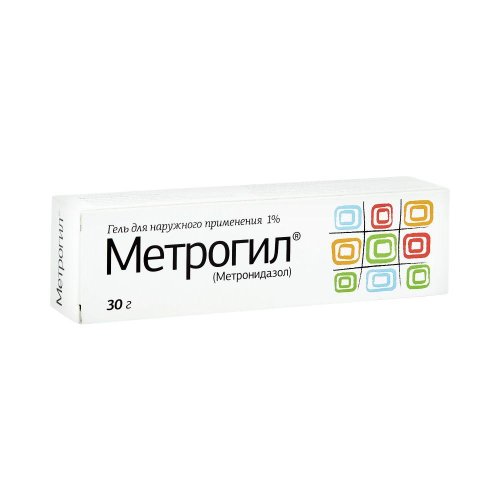 Метрогил гель 1% 30г