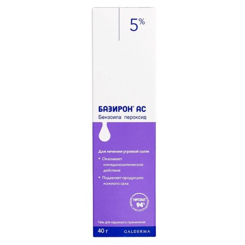 Базирон АС гель 5% 40г