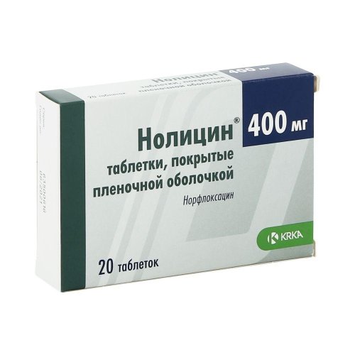 Нолицин таб. 400мг №20