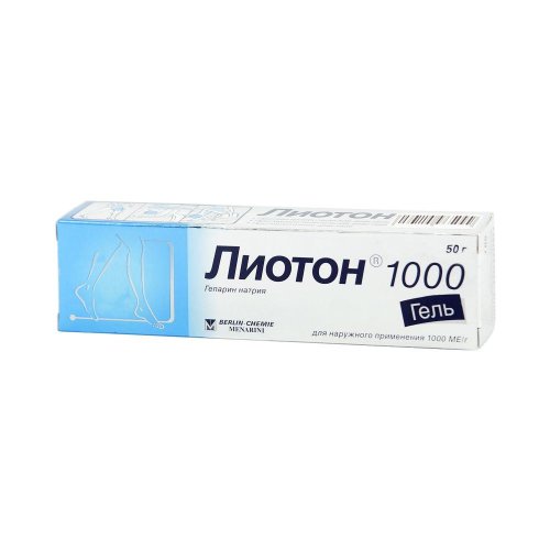 Лиотон 1000 гель 50г