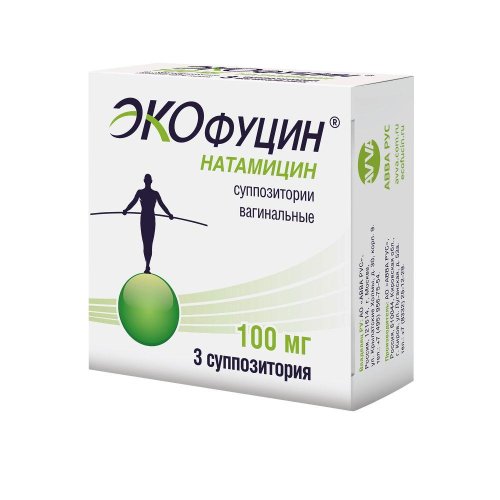 Экофуцин супп.ваг. 100мг №3