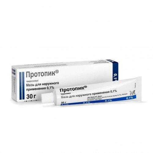 Протопик мазь 0,1% 30г