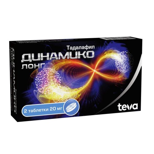Динамико Лонг таб.п/о плен. 20мг №2
