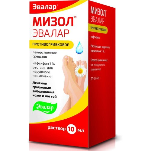 Мизол Эвалар р-р для наруж.прим. 1% флакон-капельница 10мл