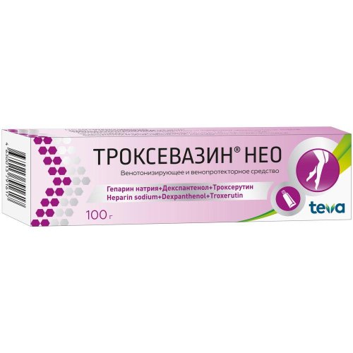 Троксевазин Нео гель для нар. прим. 100г