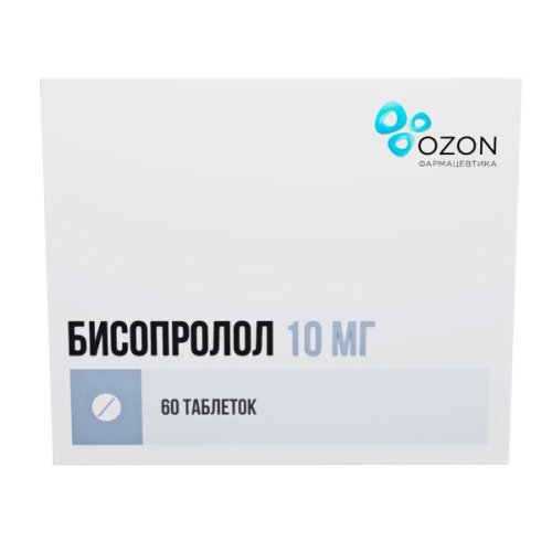 Бисопролол таб.п/о плен. 10мг №60