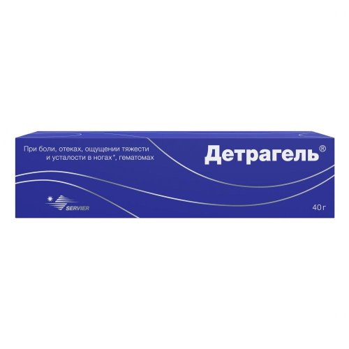Детрагель гель для наруж.прим. 40г