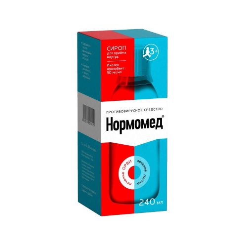 Нормомед сироп 50мг/мл 240мл