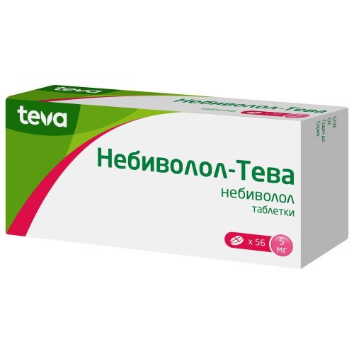 Небиволол-Тева таб. 5мг №56