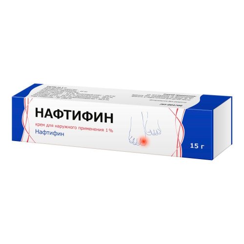 Нафтифин крем д/нар. прим. 1% туба 15г