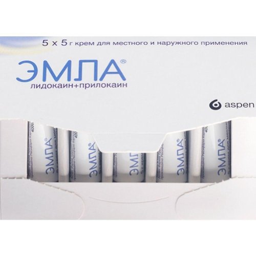 Эмла крем 5г №5