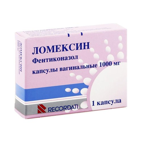 Ломексин капс.ваг. 1000мг №1