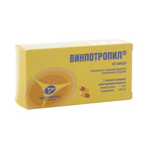 Винпотропил капс. №60