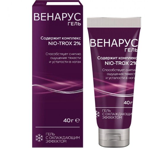 Венарус гель д/нар. прим. 2% туба 40г