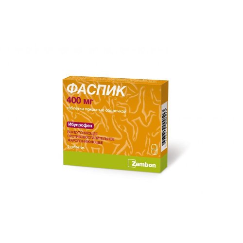 Фаспик таб.п/о 400мг №6
