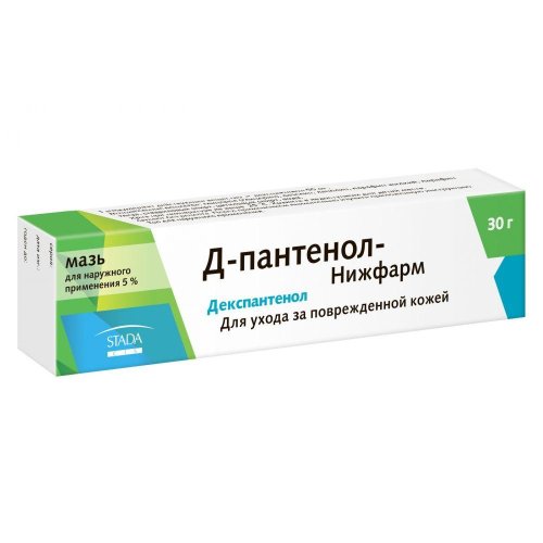 Д-Пантенол Нижфарм мазь для наруж. прим. 5% 30г