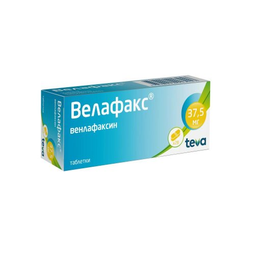 Велафакс таб. 37,5мг №28