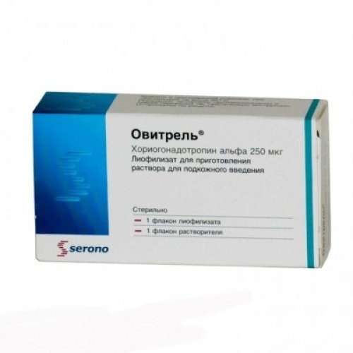 Овитрель р-р для п/к введ. 0,25мг №1