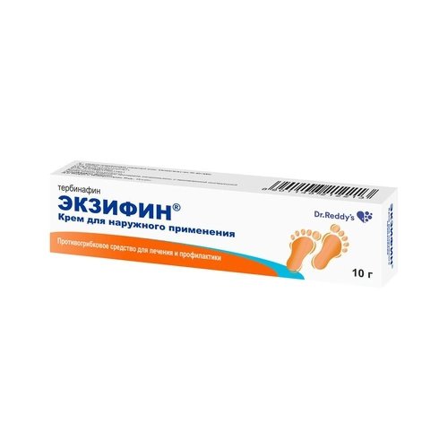 Экзифин крем 1% 10г