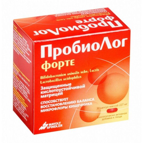 ПробиоЛог Форте капс. 227мг №30 БАД