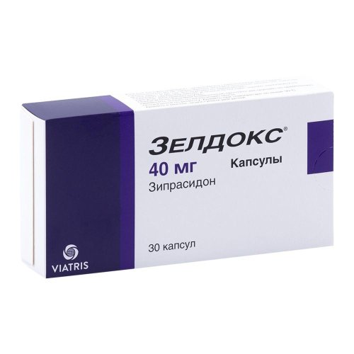 Зелдокс капс. 40мг №30
