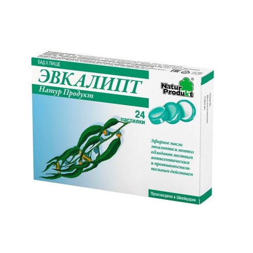 Натур Продукт Эвкалипт паст. 2,5г №24 БАД