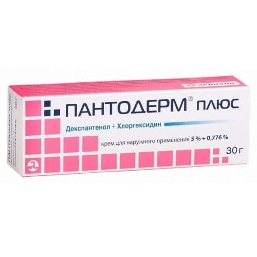 Пантодерм плюс крем для нар. прим.5%+0,776% 30г