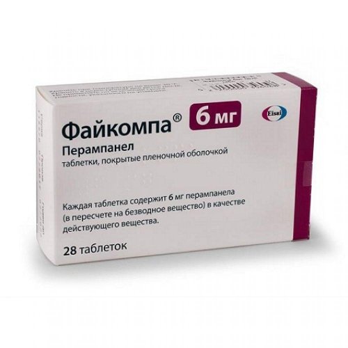Файкомпа таб.п/о плен. 6мг №28