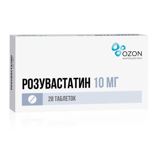 Розувастатин таб.п/о плен. 10мг №28