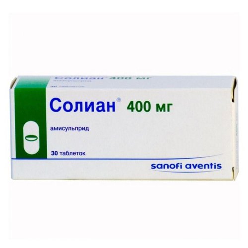 Солиан таб.п/о 400мг №30