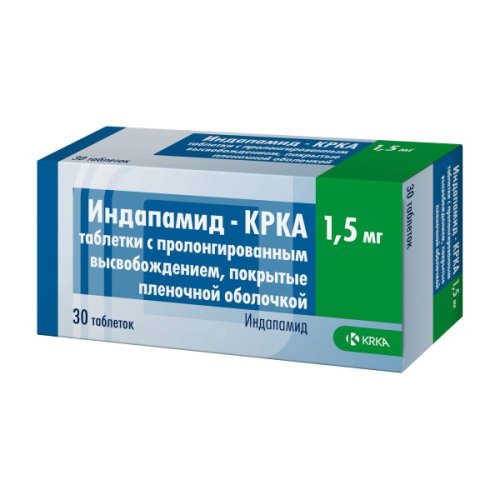Индапамид таб.п/о пролонг. 1,5мг №30