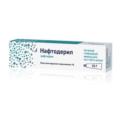 Нафтодерил крем д/нар. прим. 1% туба 15г №1