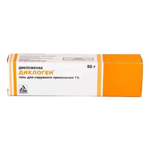 Диклоген гель 1% 50г