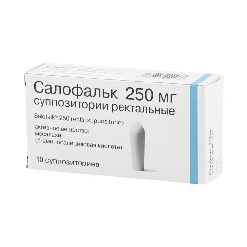 Салофальк свечи 250мг №10