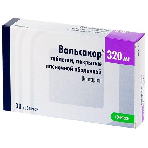 Вальсакор таб.п/о 320мг №30