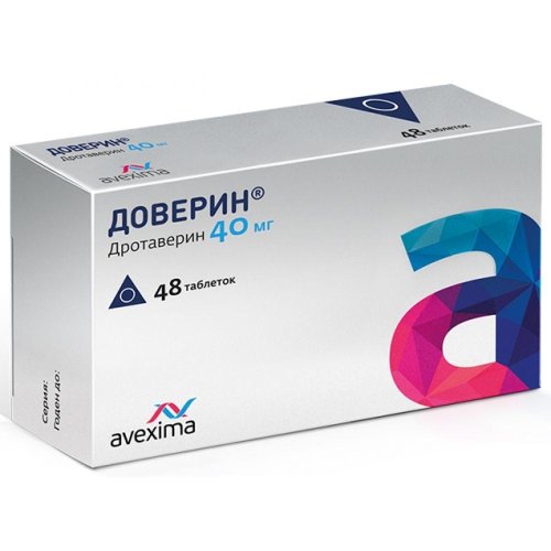 Доверин таб. 40мг №48