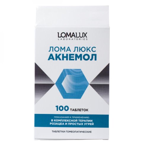 Лома Люкс Акнемол таб. д/рассасыв. №100